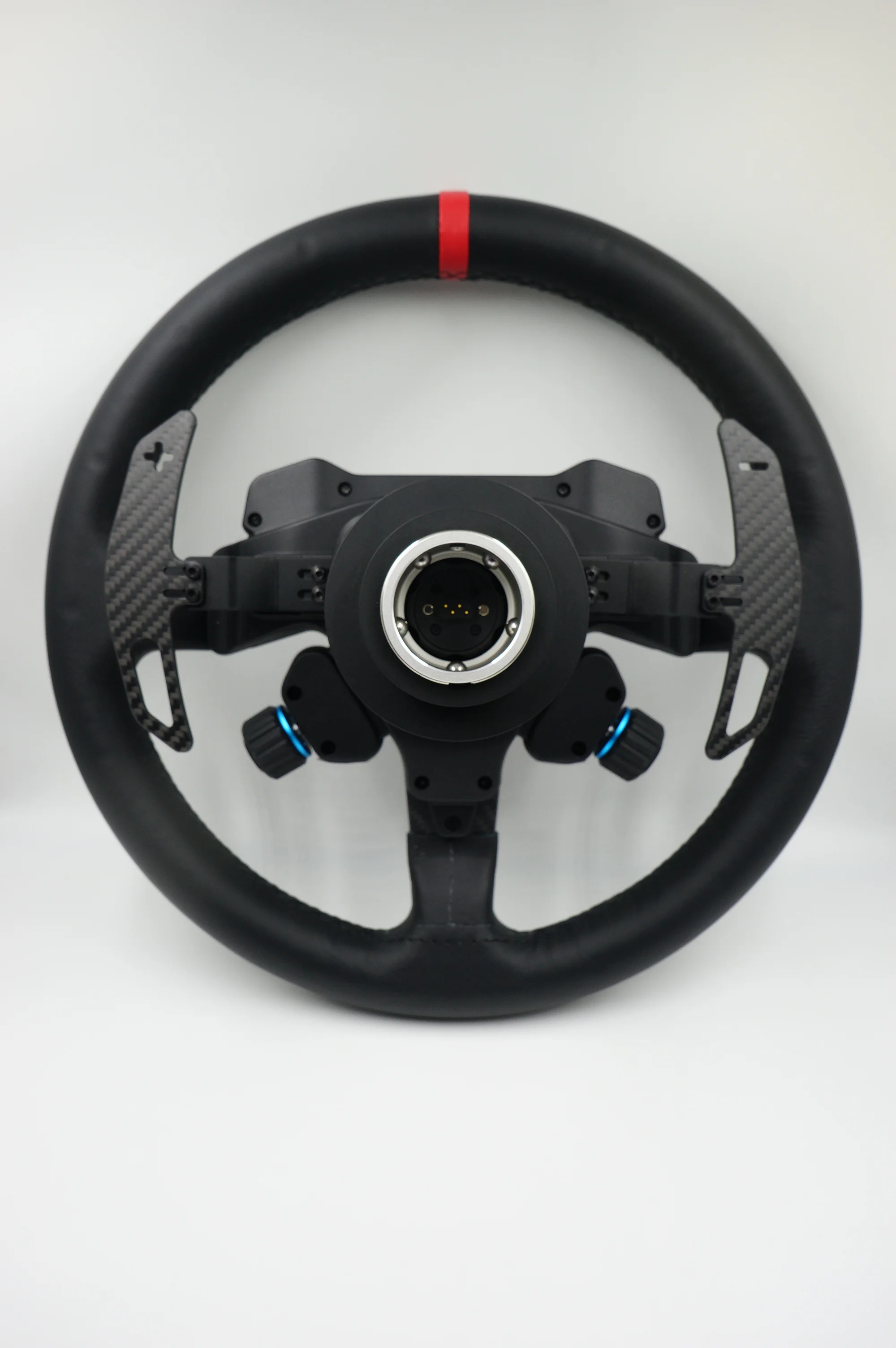 SIMPUSH Carbon Fiber Paddle Shifter Modification Parts Accessories For Logitech RS 50 Wheel - imagen 4