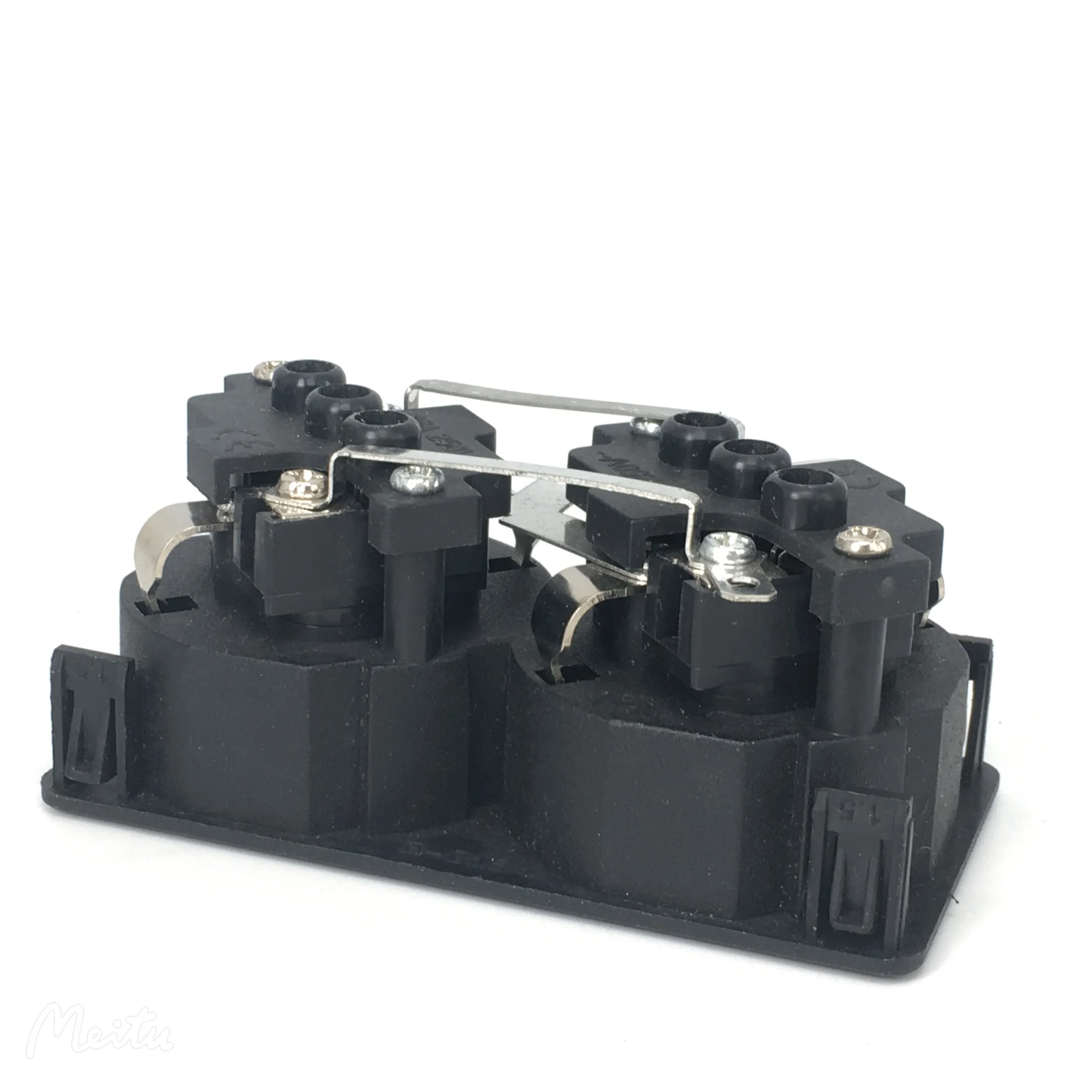 Tomacorriente europeo PDU UPS, toma de corriente de 2 vías, CA, industria italiana, Panel eléctrico de pared integrado, 16A - imagen 5