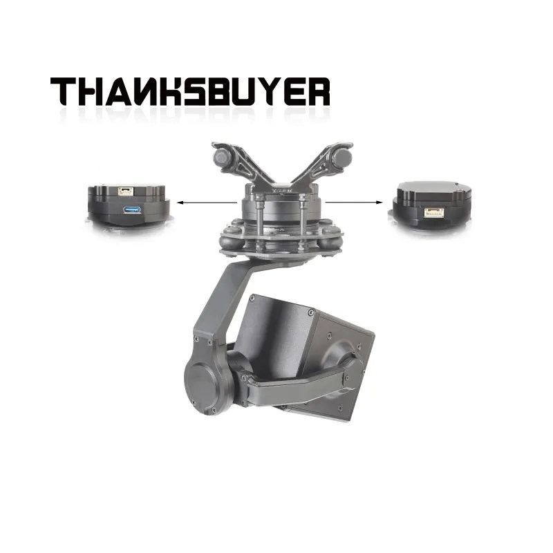 Tarot T10X-Plus 4K 8.29MP Gimbal de 3 ejes Cámara Drone Gimbal con zoom óptico 10X y salida de red - imagen 4