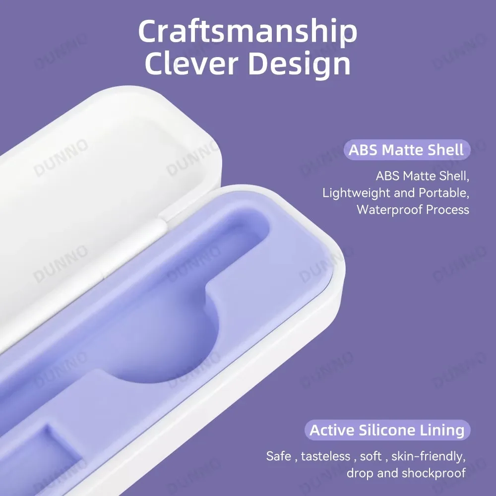 Caja de almacenamiento de lápices portátil para Apple Pencil, estuche de primera generación, accesorios de lápiz Apple para Apple Pencil 2.a funda de plástico - imagen 4