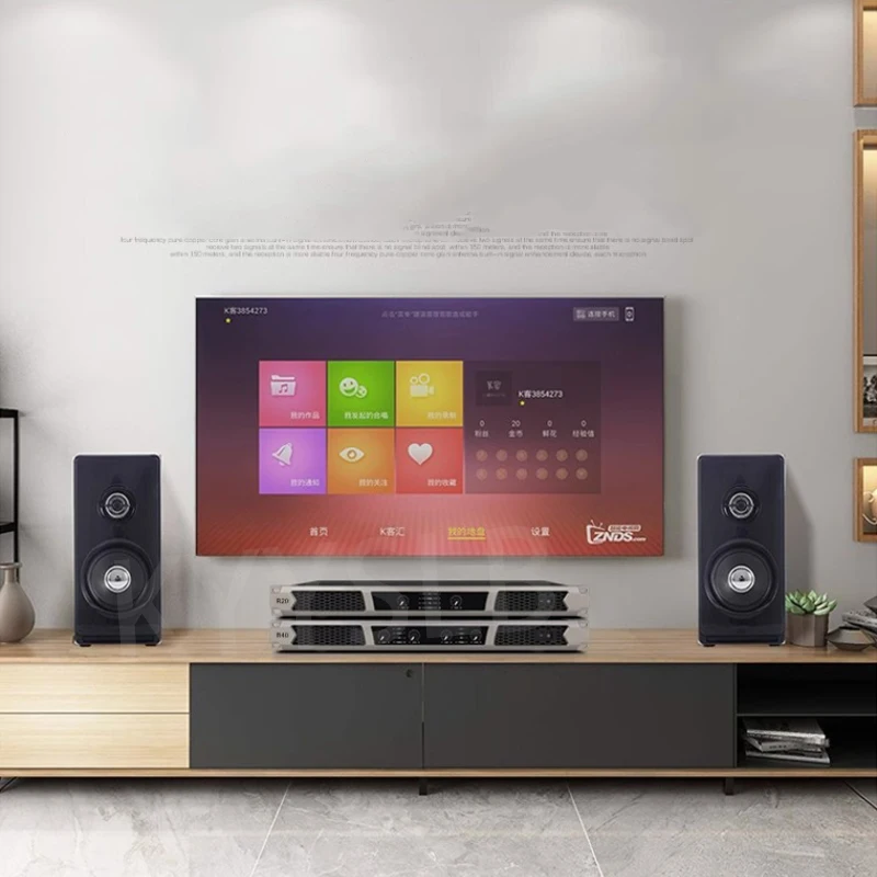 KYYSLB-Amplificador Digital profesional de alta potencia, equipo de sonido de Clase D para escenario KTV, 4x1200W - imagen 4