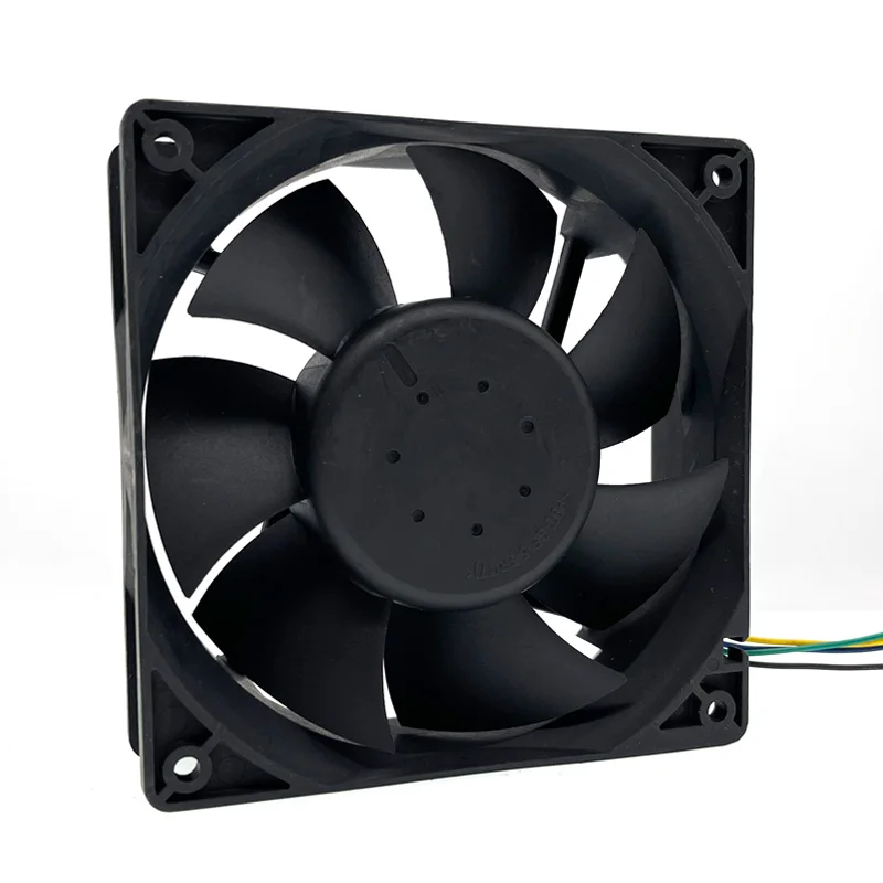 AFB1212HHE-ventilador de refrigeración de doble rodamiento de bolas, 120mm, 12cm, 12038, 120x120x38mm, PWM de 4 cables, 12V, 4 pines, 4P - imagen 4