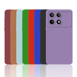 Funda Xiaomi POCO X6 Pro de silicona líquida, diseño Ojos de Ángel