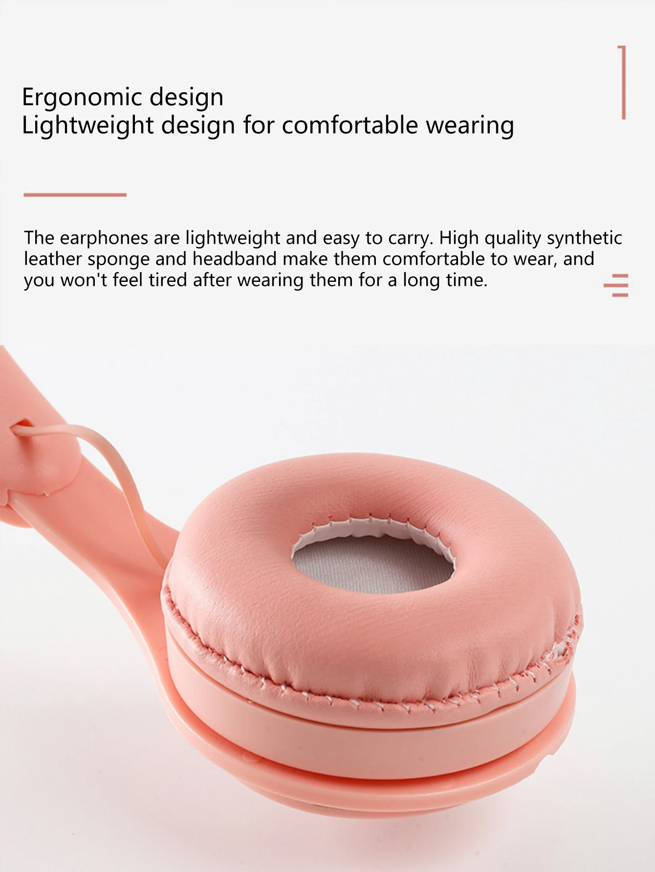 Auriculares Bluetooth montados en la cabeza, calidad de sonido HiFi, retardo de juego sin costuras, auriculares Bluetooth portátiles plegables - imagen 5