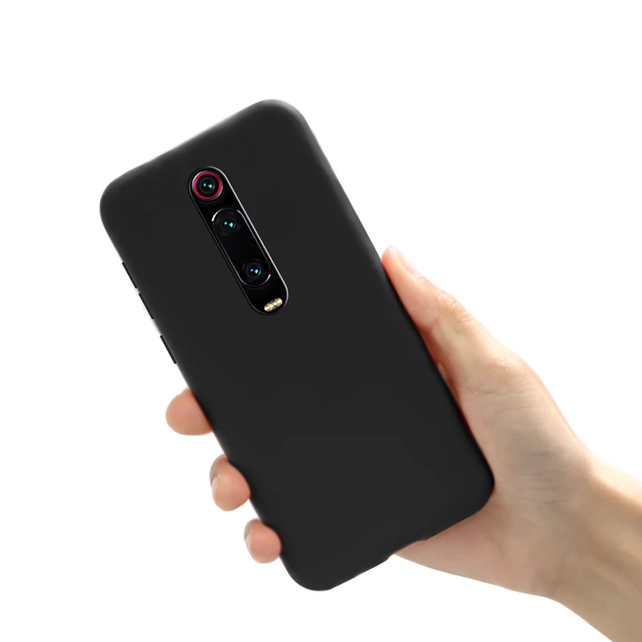 Funda de teléfono de silicona líquida para Xiaomi Mi 9T Pro, funda mate Xiaomi 9T 9 T Mi9T Pro, Fundas suaves - imagen 2