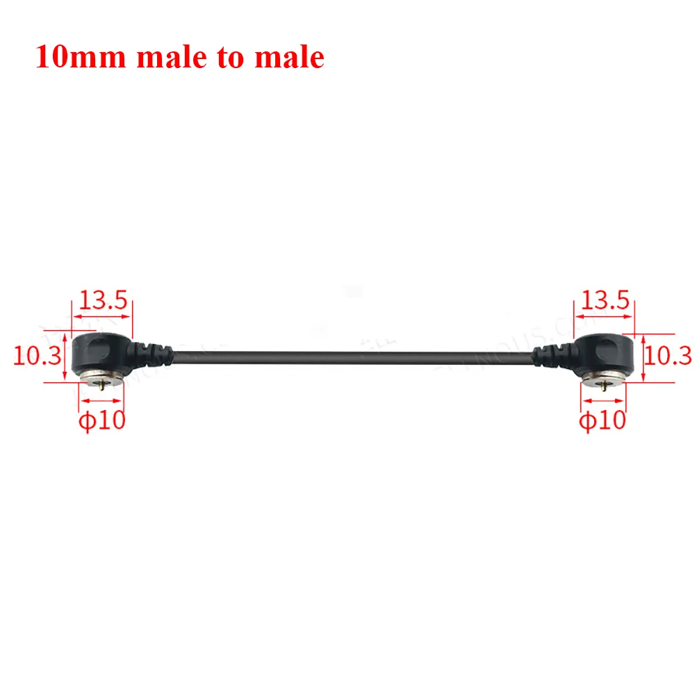 10mm male to male