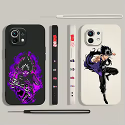 Yu Hakusho Hiei funda de teléfono para Xiaomi 14 13 12 11 10 T Pro Ultra Lite 5G cuerda líquida izquierda 5G cubierta suave