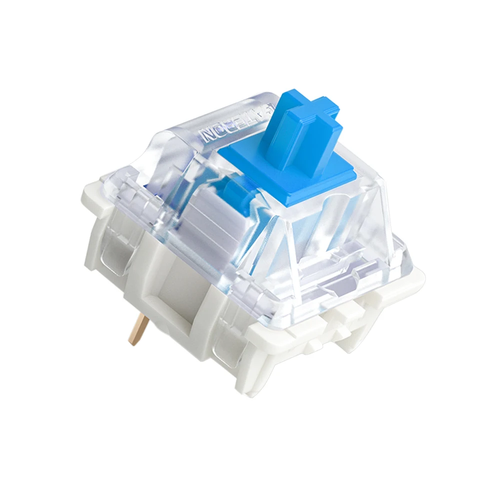 RK ROYAL KLUDGE Interruptor de teclado mecánico Azul Rojo Marrón Interruptores Cuerpo del eje - imagen 2