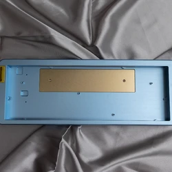 Teclado mecánico personalizado 60 carcasa de aluminio RT60 interruptor magnético personalizado RGB Hot Swap Wooting60HE Compatible con orificio para cinta