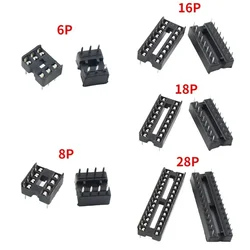 Zócalo DIP Soldable 2,54 mm para Circuitos Integrados