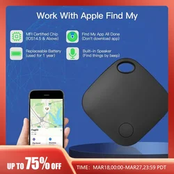 Rastreador Bluetooth MFi compatible con Buscar de Apple