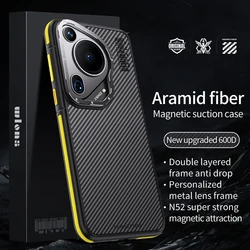 Funda Kevlar Huawei Pura Ultra / Pro+ – Carga Magnética Antigolpes