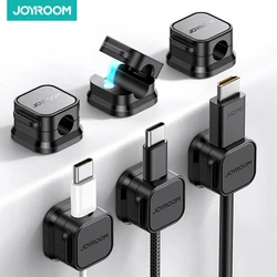 Joyroom Clips de cable magnéticos para organizar bajo escritorio