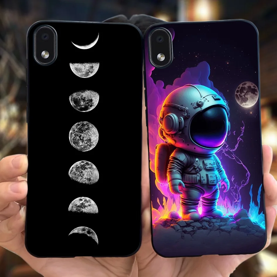 Bonita funda de astronauta para Samsung Galaxy A01 Core, carcasa trasera de silicona suave y delgada para Samsung A01 M01 Core A01Core - imagen 3