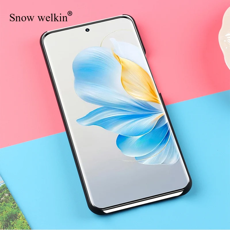 Funda de plástico duro para Honor 100 Pro, carcasa trasera de lujo de goma mate - imagen 3