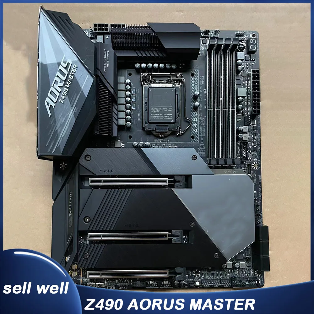 Placa base Z490 AORUS MASTER 10.a generación i9i7i5i3 DDR4 6XSATA M.2