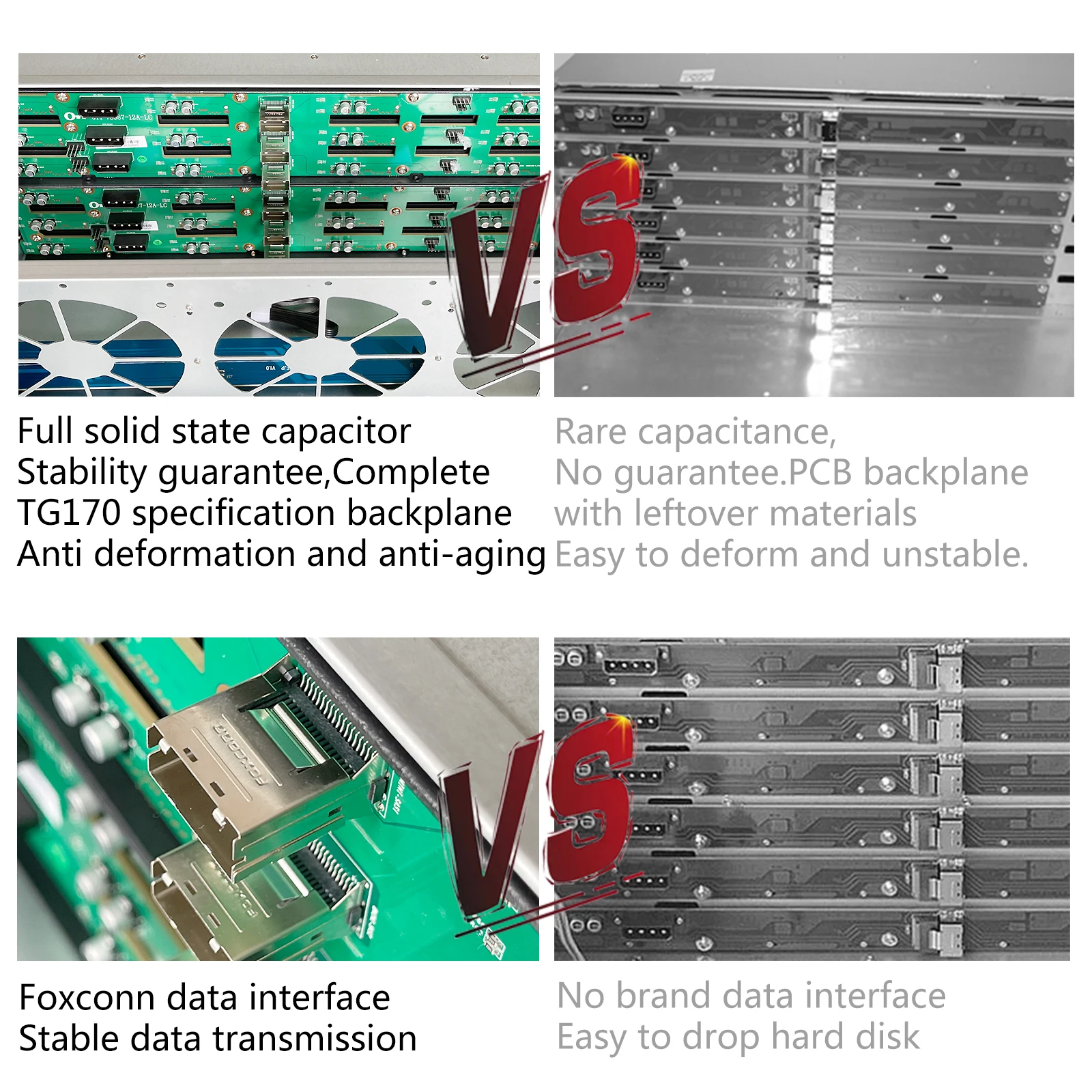 ZhenLoong 4u 24 Bay chasis de servidor disco duro disco intercambiable en caliente HDD SAS SATA 19 "pulgadas caja de almacenamiento en rack con Mini plano posterior SAS - imagen 5
