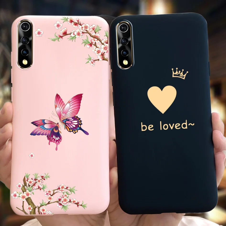 Funda trasera delgada de silicona suave para Vivo S1, carcasa a prueba de golpes, patrón de moda, Protector para Vivo Y7s, V17 Neo 1907 V1907 V1913A - imagen 3