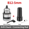 B12 chuck and 5mm