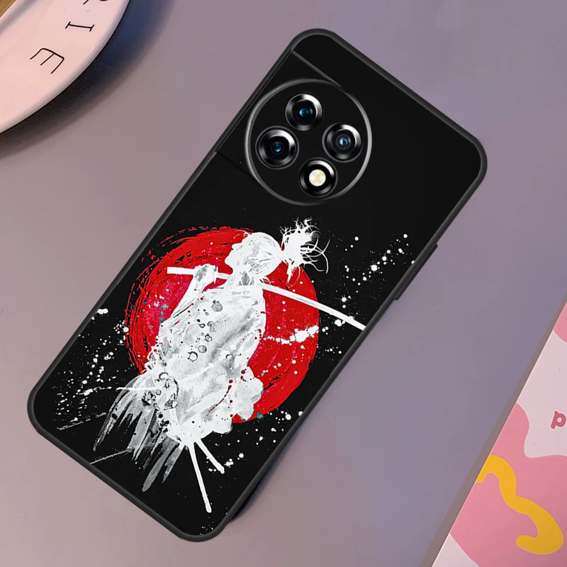 Funda de Anime japonés Red Sun para OnePlus Nord 5 CE 4 3 2 Lite N20 N30 OnePlus 15 13 12 11 9 10 Pro 12R 13R 13T - imagen 2