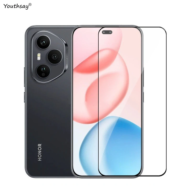2 uds 3D cubierta completa de vidrio para Honor 400 Pro Protector de pantalla Honor 400 Pro película protectora de vidrio templado para teléfono Honor 400 Pro - imagen 4