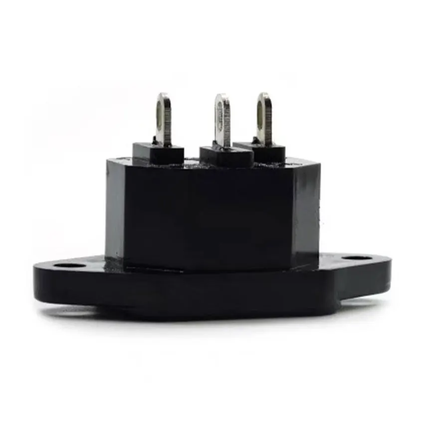 1 Uds 3 pines IEC 320 C14 enchufe macho Panel enchufes de entrada de alimentación conectores AC 250V 10A - imagen 5