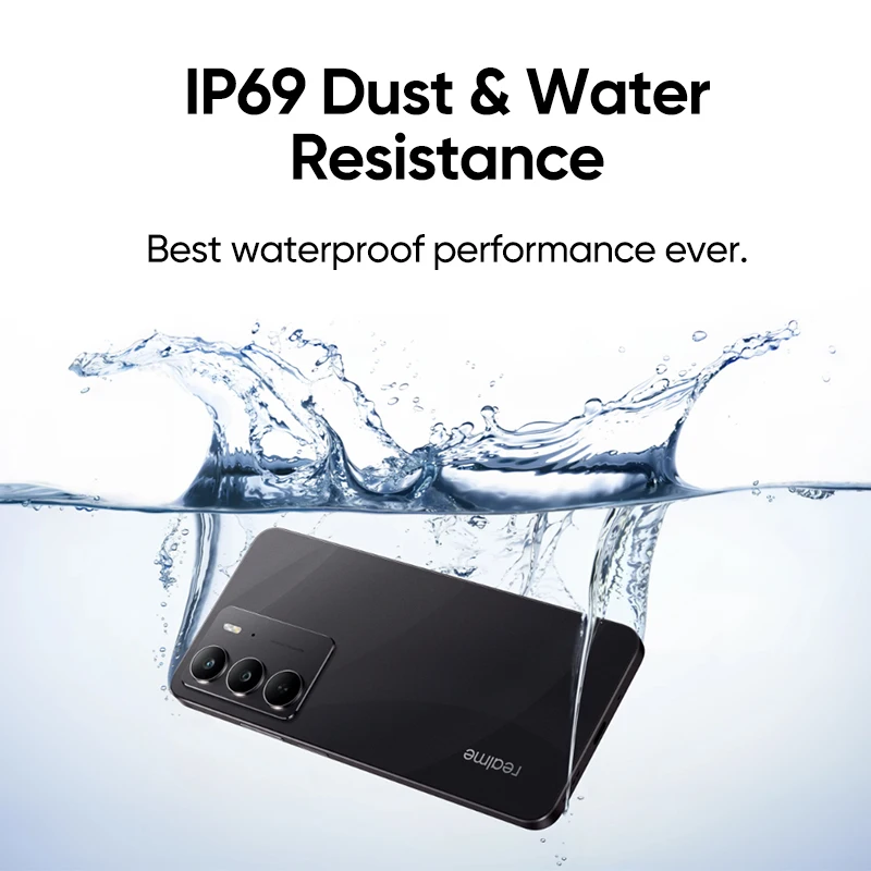 Global Version realme C75 Smartphone 6.72'' 90Hz FHD Display 50MP AI Camera 5828mAh Battery 45W Charge IP69 Dust Water Resistance - imagen 4