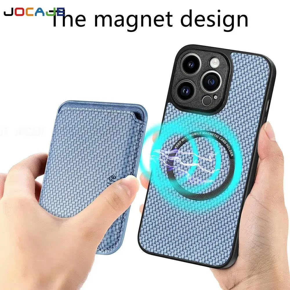 Funda magnética con tarjetero para Oneplus 12 11 10T Nord CE 3 Lite CE3 2 N30 N20, Funda de cuero con carga inalámbrica Magsafe - imagen 3