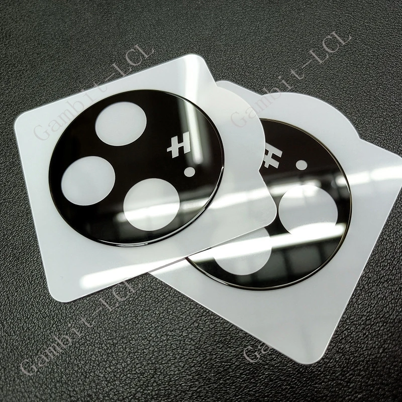 Película de lente de cámara negra para OnePlus Open Apex Edition OPPO Find N3 FindN3 OnePlusOpen, Protector de vidrio templado Original, 2 piezas