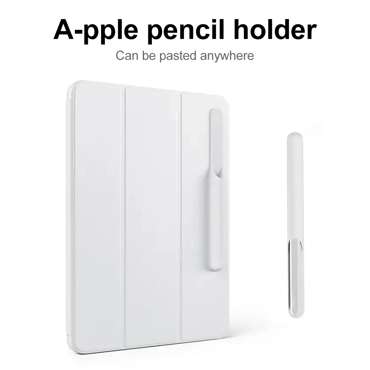 Portalápices de silicona para tableta, ranura para lápiz óptico para Apple Pencil 2 Gen, soporte con ranura para lápiz de succión suave, estuche para bolígrafo Compatible con condensador - imagen 2