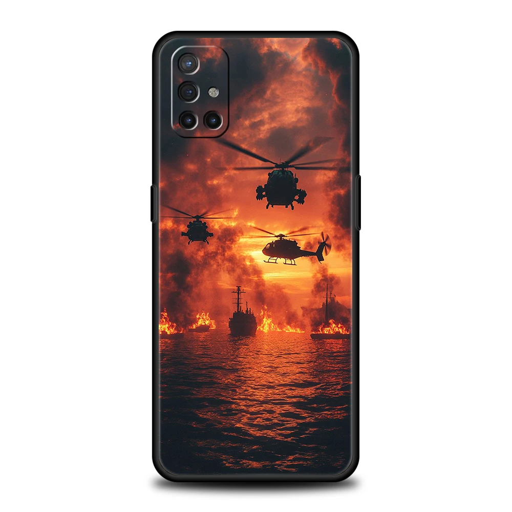 Funda de teléfono para OnePlus 13 12 11 10 9 Pro 9T 13R 12R 10R 9RT 10T 8T 8 Nord 2T CE 2 3 5G N200 N30 cubierta de avión fresco - imagen 3