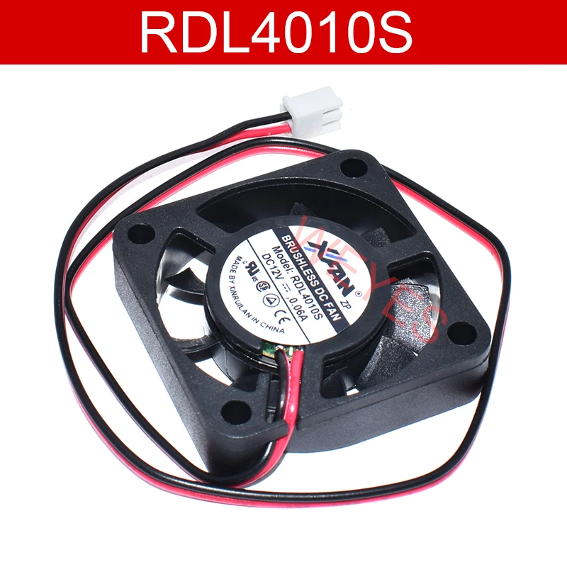 Ventilador WEYES de 40 × 40 × 10 mm para refrigeración de componentes