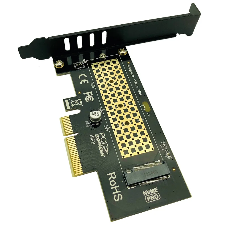 Adaptador NVME Pro 2230-2280, tarjeta adaptadora M.2 NVME SSD a PCIe 3,0, tarjetas de vídeo PCI-E para tarjeta de sonido de escritorio, adaptador PCI Express M2 - imagen 3
