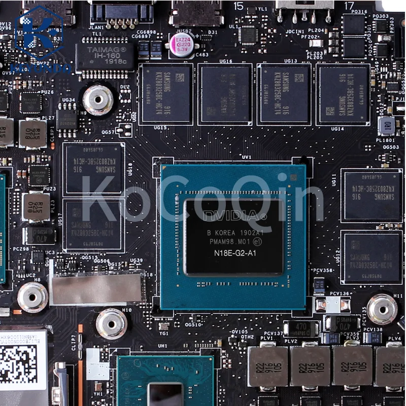 Placa base para portátil Lenovo Legion Y740-15IRHG, placa base para portátil, LA-G132P, 5B20S42614, 5B20S42610, 5B20S42615, i7-9750H, RTX2070 - imagen 4