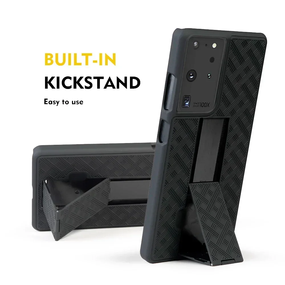 Funda a prueba de golpes para Samsung Galaxy S25 S24 Ultra S21 S22 Plus S23 FE Note 10 Plus 20 Ultra Kickstand carcasa trasera para teléfono - imagen 2
