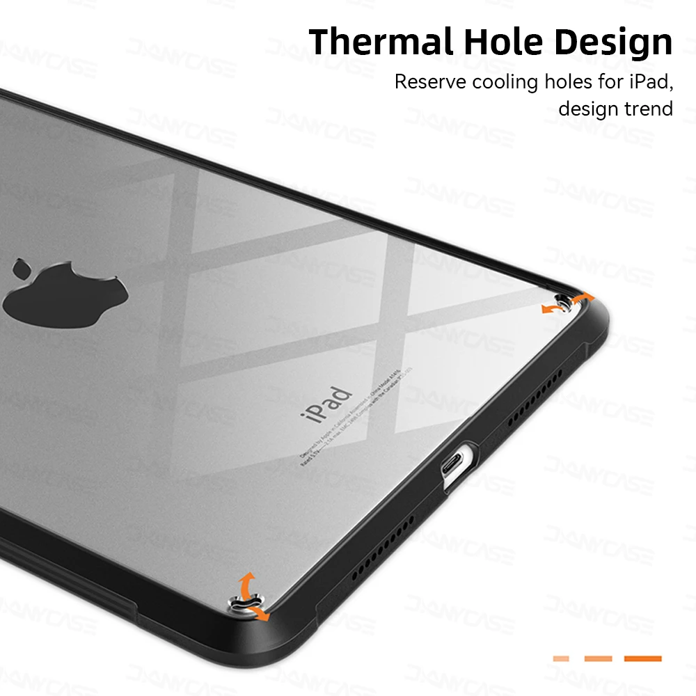 Funda Transparente Silicona iPad – Compatible Air Pro 10,9 (mini 6) - imagen 4