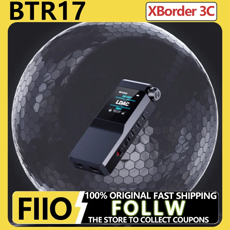 FiiO BTR17 auriculares HIFI amplificador de potencia personalizado amplificador de auriculares Bluetooth de alta resolución DAC salida equilibrada portátil LDAC DSD256