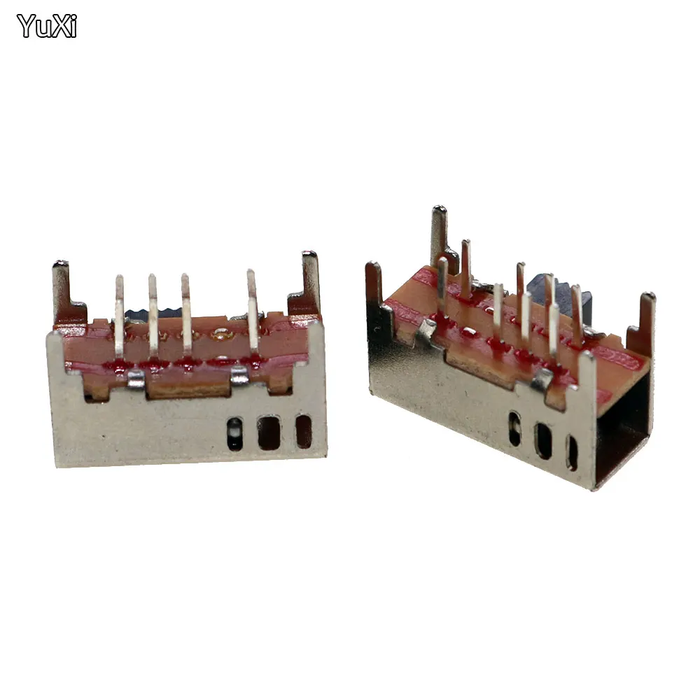 Interruptor deslizante con banda de oscilación de 3 archivos, miniinterruptor de fuente de alimentación Horizontal, encendido y apagado, 10 Uds. - imagen 3