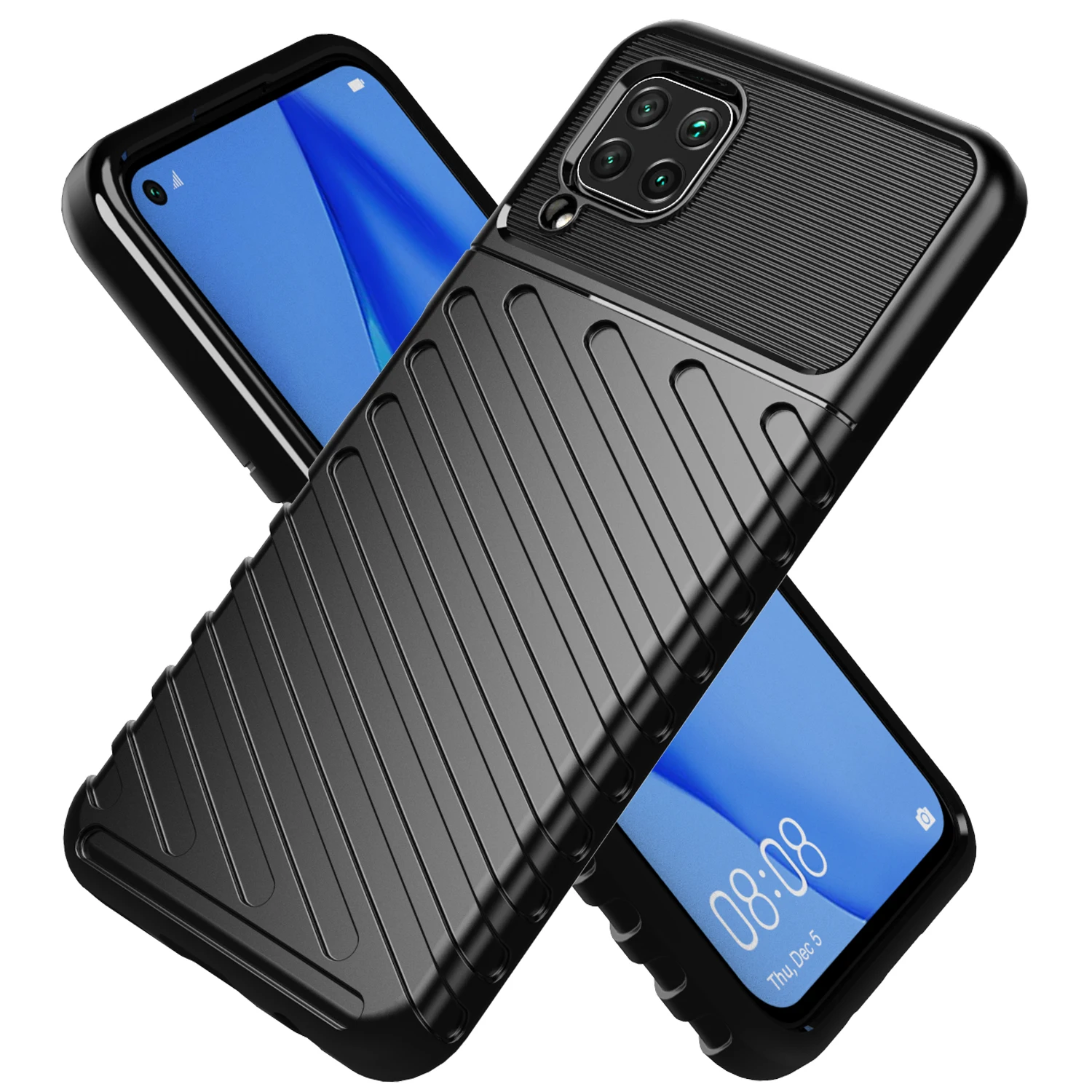 Funda de lujo a prueba de golpes, funda de silicona para teléfono HUAWEI Nova 6/6 SE/7i/P40 Lite - imagen 3