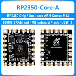 Basado en Raspberry pi RP2350 Chip RP2350 Core A Board RP2350A 520KB SRAM y Flash integrado de 4MB