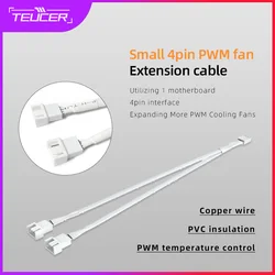 TEUCER PWM 4 Pines Ventilador Hub Extensión Divisor para Placa Base