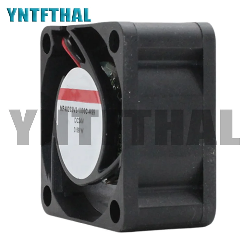 Ventilador de refrigeración de servidor cuadrado de 2 pines para Sunon MF40202V2-1000C-A99, DC 24V, 0,68 W, 40x40x20MM, 4020 - imagen 2