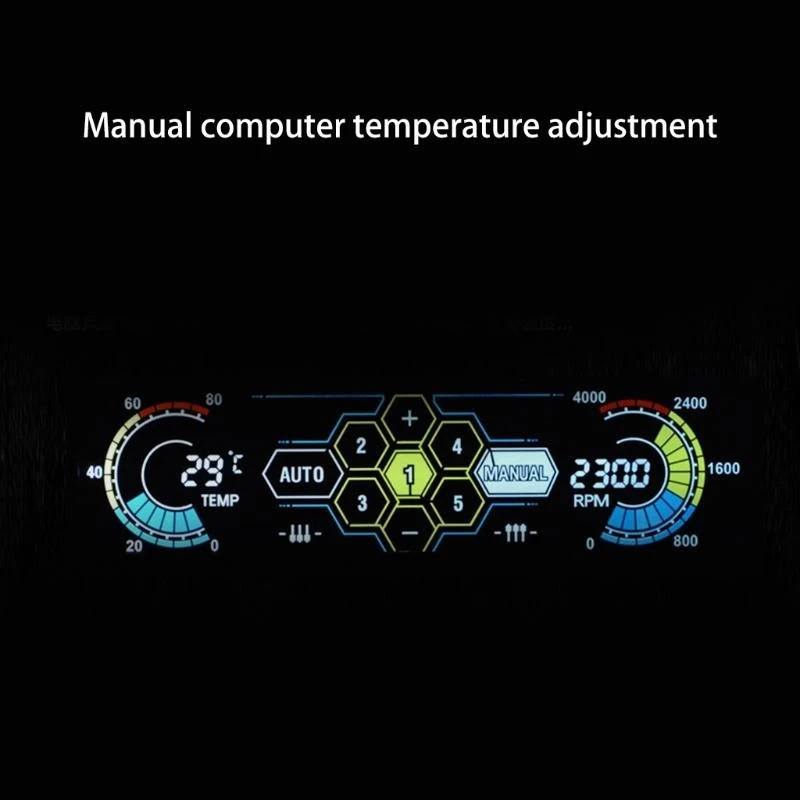 Manual velocidad velocidad del ventilador enfriamiento F3KE F3KE Manual 5 Establecer computadora para ventiladores - imagen 3