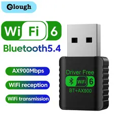 Adaptador USB WiFi 6 Doble Banda Bluetooth 5.4 PC