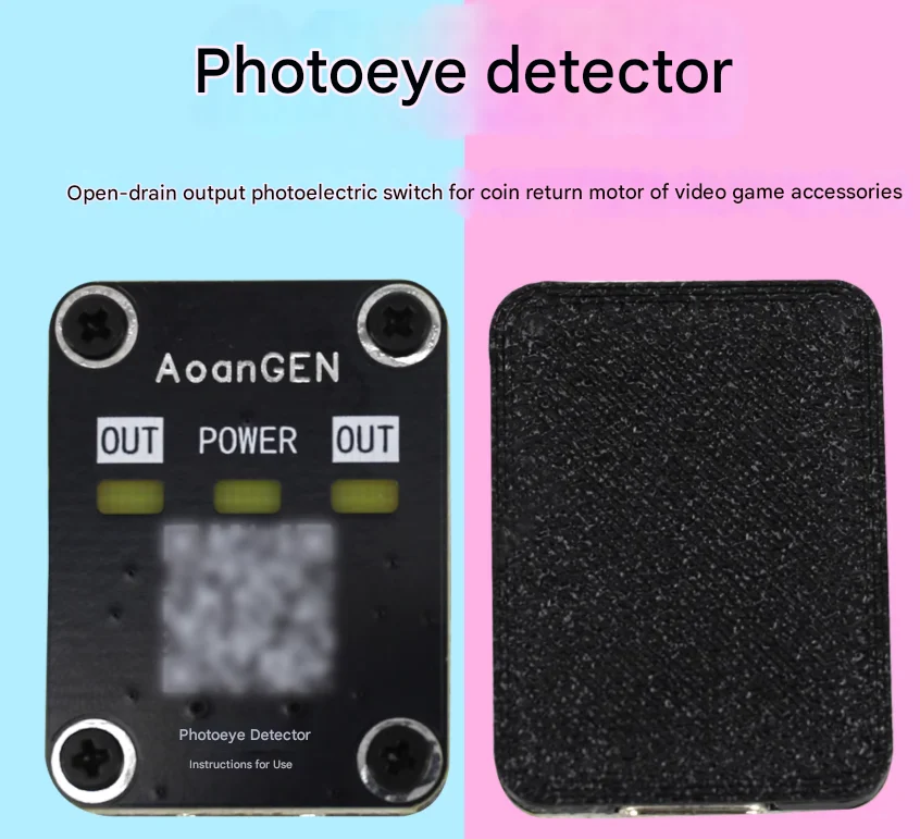 Probador de interruptor fotoeléctrico para mecanismo de monedas Arcade - Detector de sensor de salida de drenaje abierto con alimentación tipo C - imagen 5