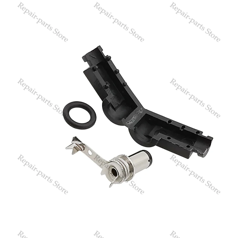 Enchufe de alimentación CC de 1 piezas, cableado assem DC5.5 * 2,5 5,5*2,1 4,0*1,7 3,5*1,35 4,8*1,7mm, enchufe de CC soldado a mano, codo de 90 grados - imagen 4