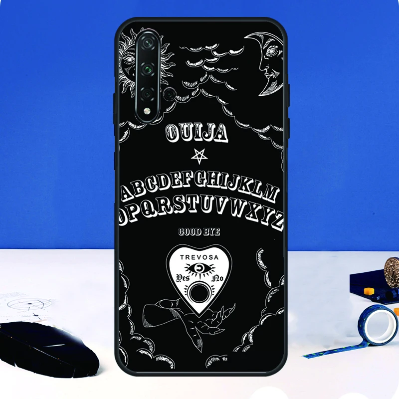 Funda con placa Ouija para Huawei Nova 3i 7i 8i 11i 12i 9 10 SE Y60 Y61 Y70 Y72 Y73 Y90 Y91 P20 P30 P40 Lite - imagen 2