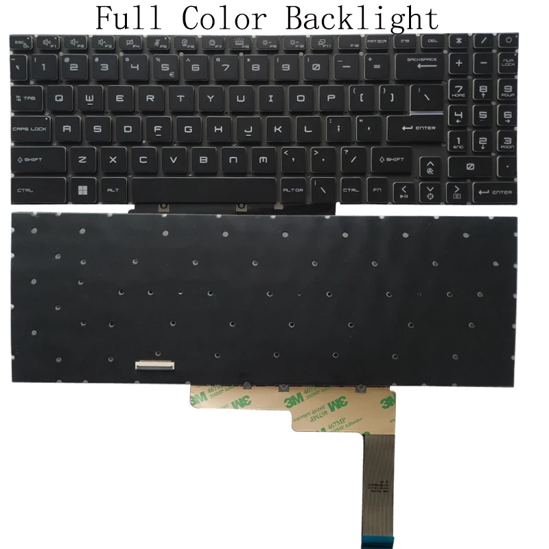 Nuevo teclado retroiluminado RGB para MSI GL66 GF66 GF76 MS-1581 1582 1583 1585 GL76 MS-17L1 MS-17L2 MS-17L3 MS-17L4 - imagen 5