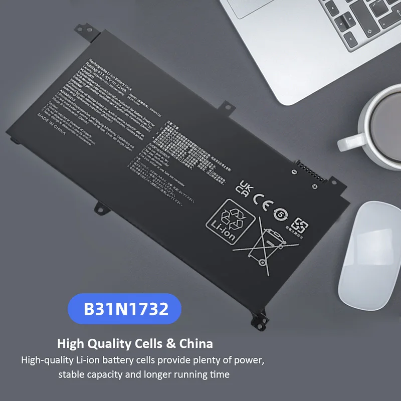 SKOWER B31N1732 batería del ordenador portátil para ASUS VivoBook X430UA X430UF X430UN X430FA X430FN X571G X571LH X571GT S4300F S4300U - imagen 4