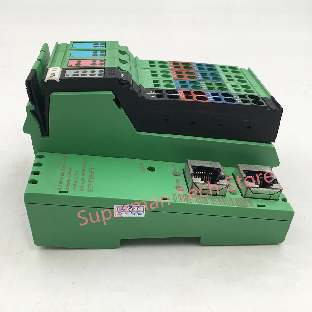 Para fuente de alimentación Phoenix IL ETH BK DI8 DO4 2TX-PAC 2703981 - imagen 2